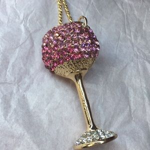 Who is ready for a nice glass of wine (necklace)